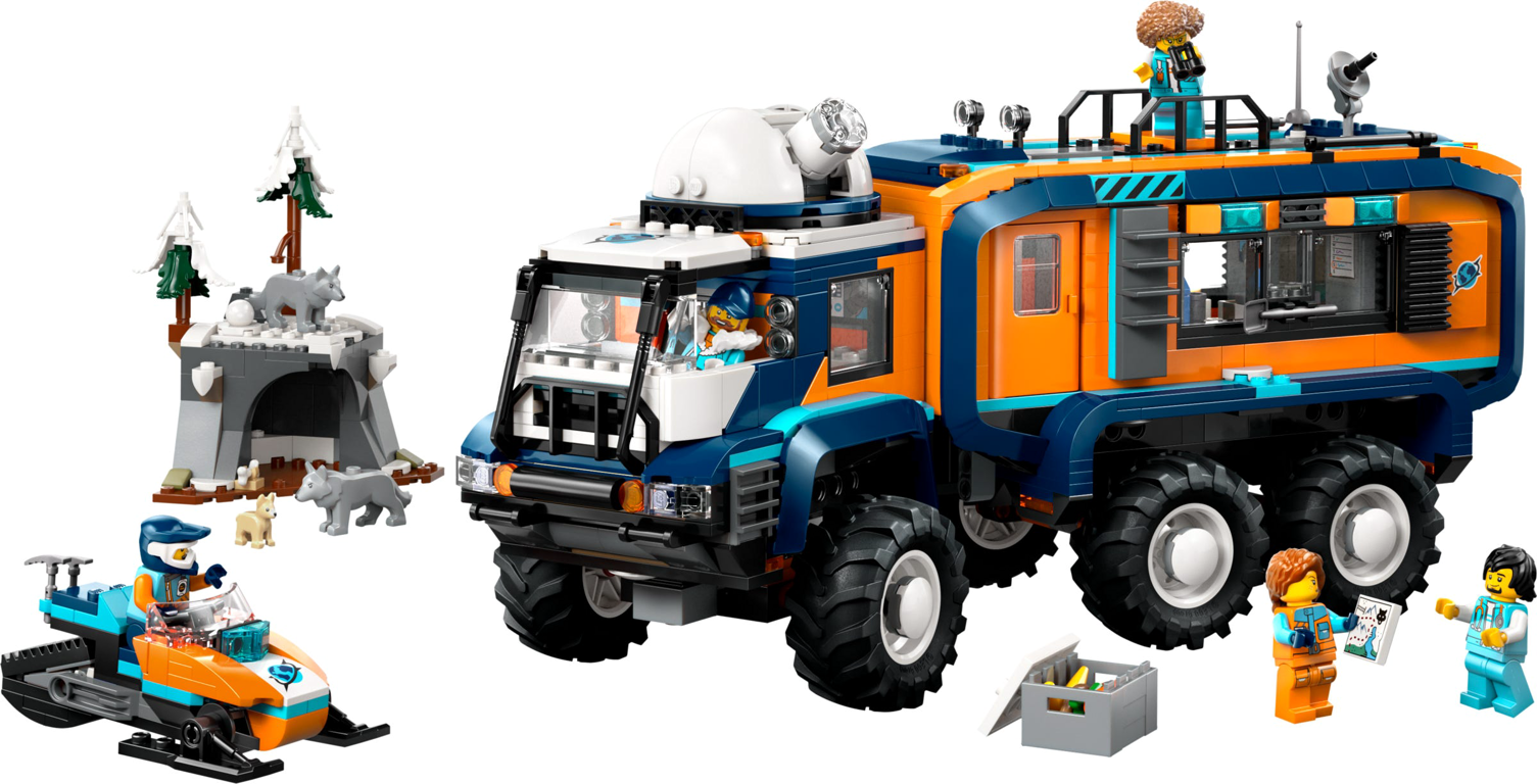 LEGO® City Arktis-Truck mit Labor komponenten
