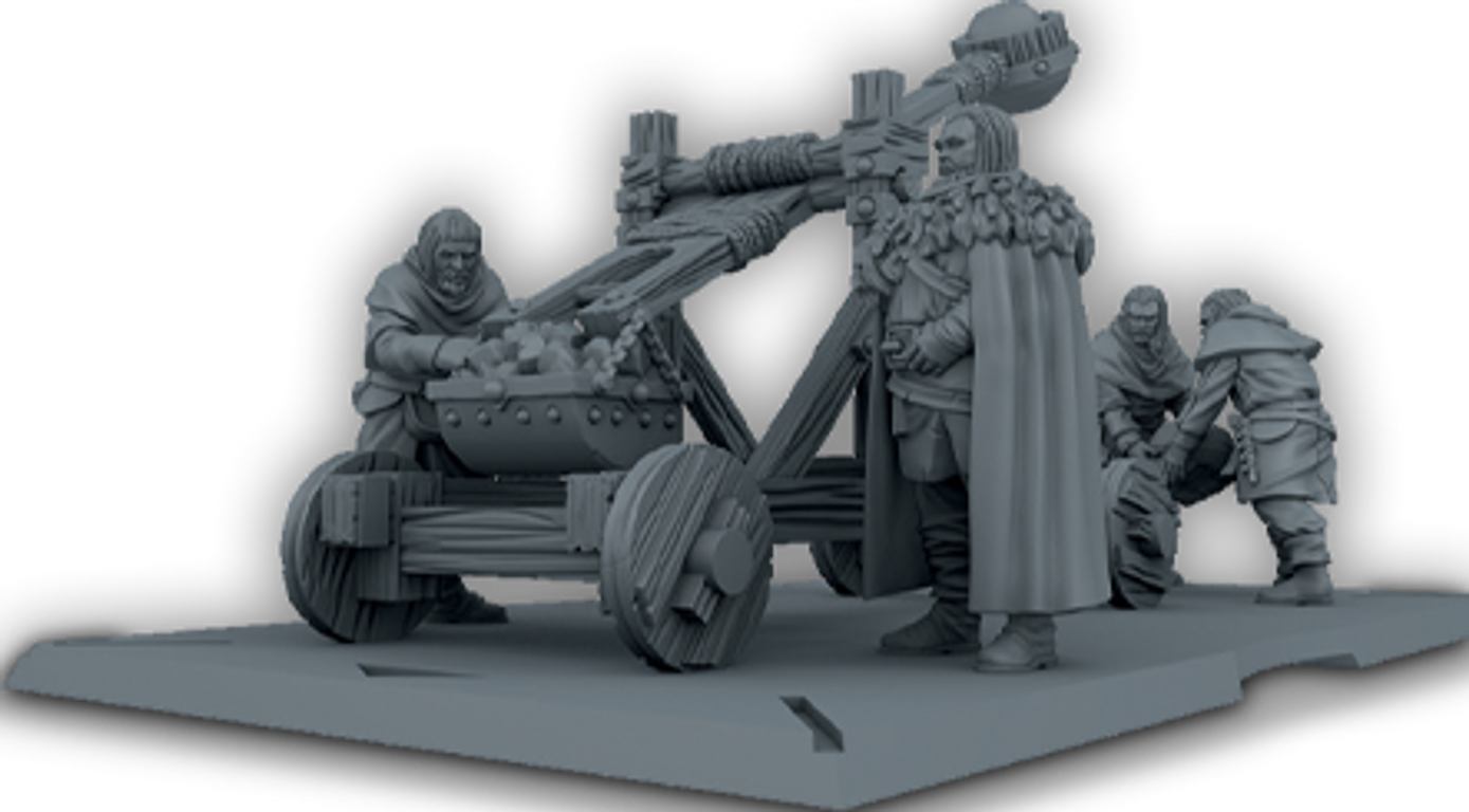 A Song of Ice & Fire: Tabletop Miniatures Game – Builder Stone Thrower miniature