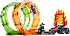 LEGO® City L’arène de cascade avec double looping gameplay