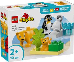 LEGO® DUPLO® Wild Animal Families: Penguins & Lions