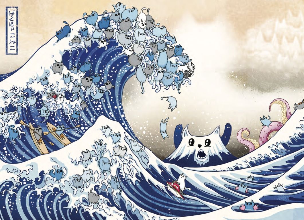 Exploding Kittens: Great Wave of Catagawa