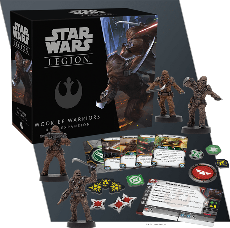 Star Wars Legion Wookie Warriors Expansion Two Player Battle Game