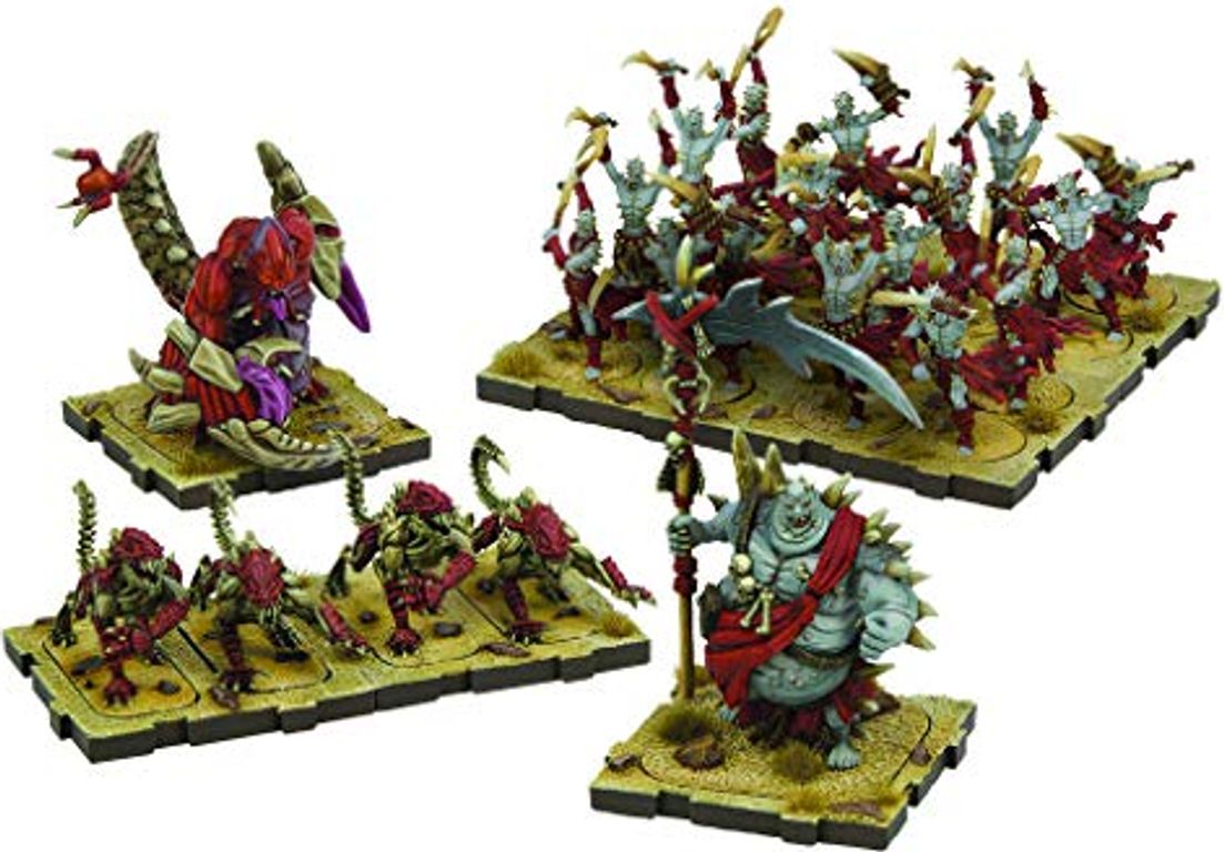 Runewars Miniatures Game: Uthuk Y'llan Army Expansion miniatures