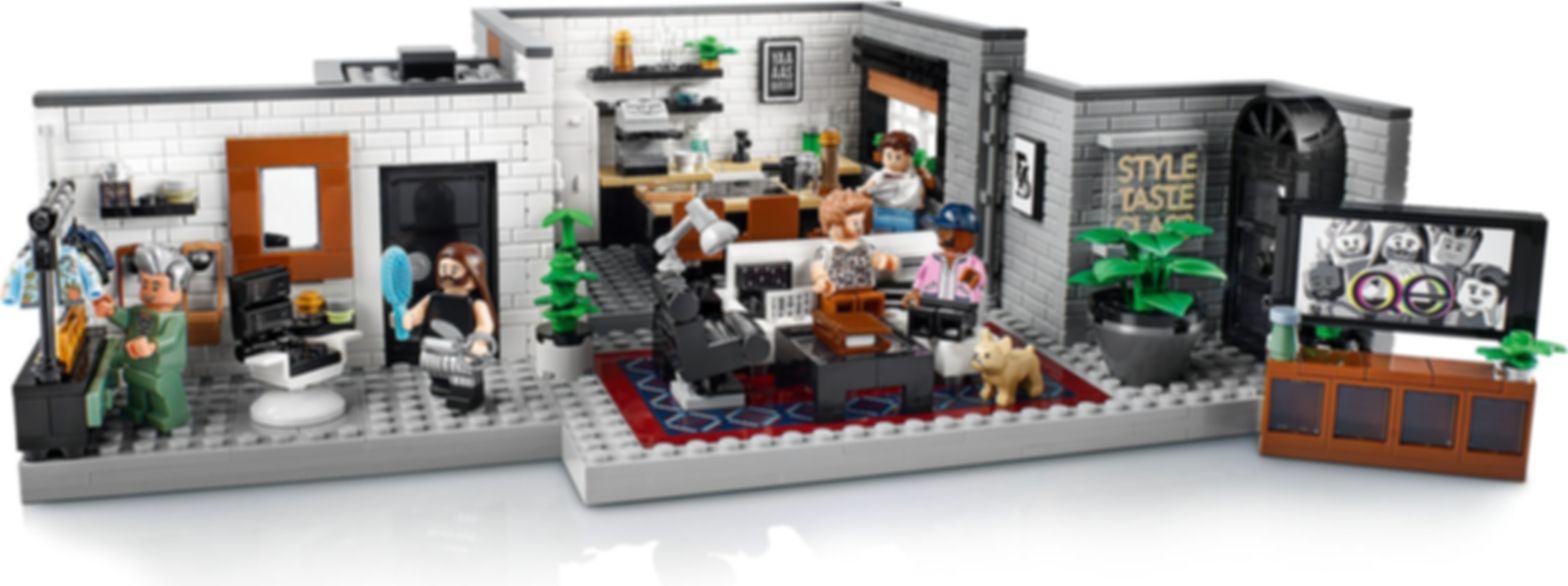 LEGO® Icons Queer Eye – Das Loft der Fab 5 spielablauf