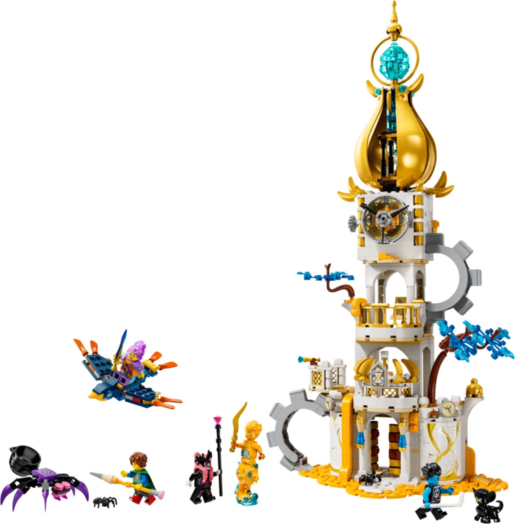LEGO® DREAMZzz™ The Sandman's Tower components