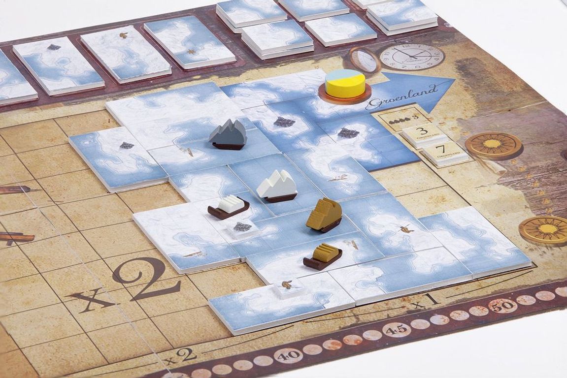 Expedition: Northwest Passage – HMS Terror Edition components