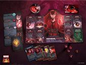 Marvel Dice Throne: Scarlet Witch v. Thor v. Loki v. Spider-Man komponenten