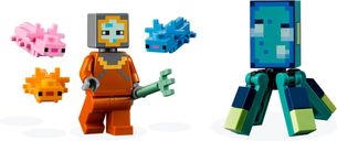 LEGO® Minecraft The Guardian Battle minifigures