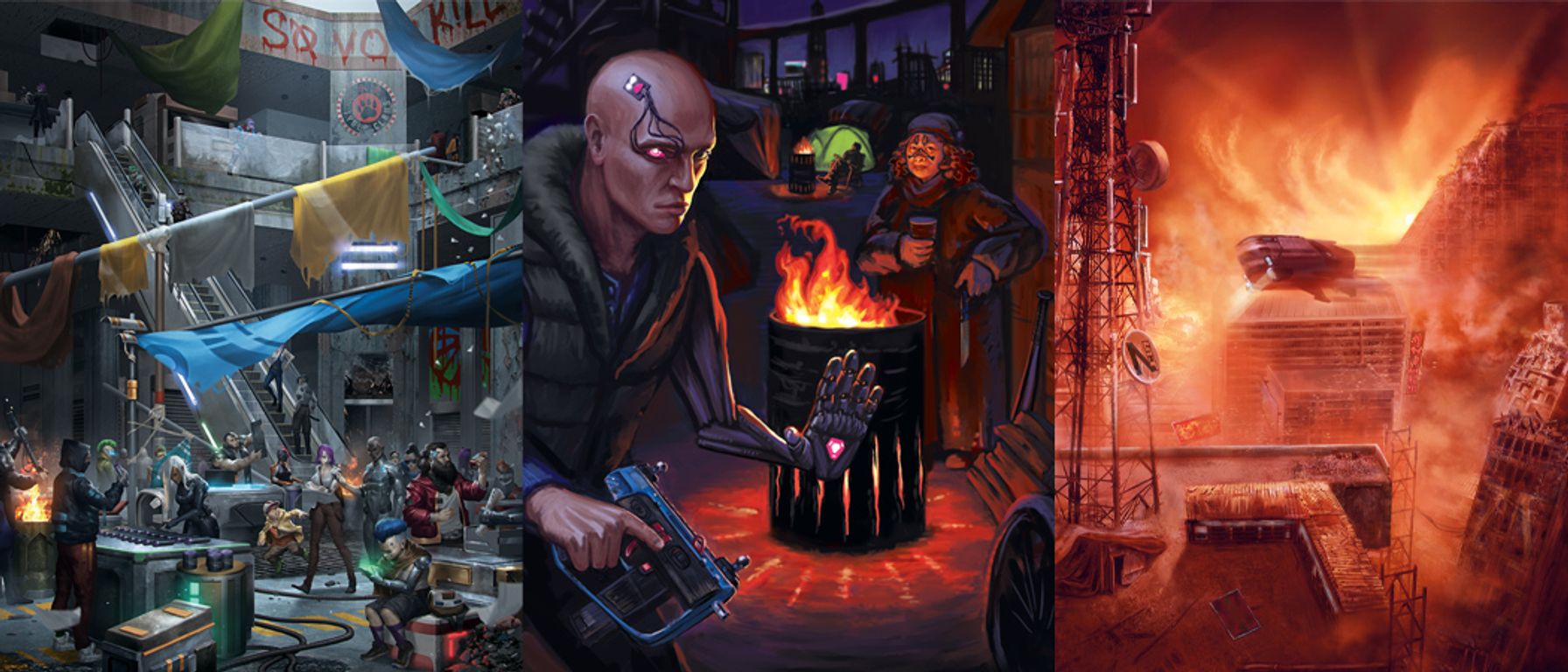Cyberpunk RED: Tales of the RED: Street Stories emplacements
