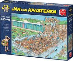 Jan Van Haasteren Ab in den Pool