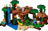 LEGO® Minecraft La casetta sull'albero della giungla gameplay