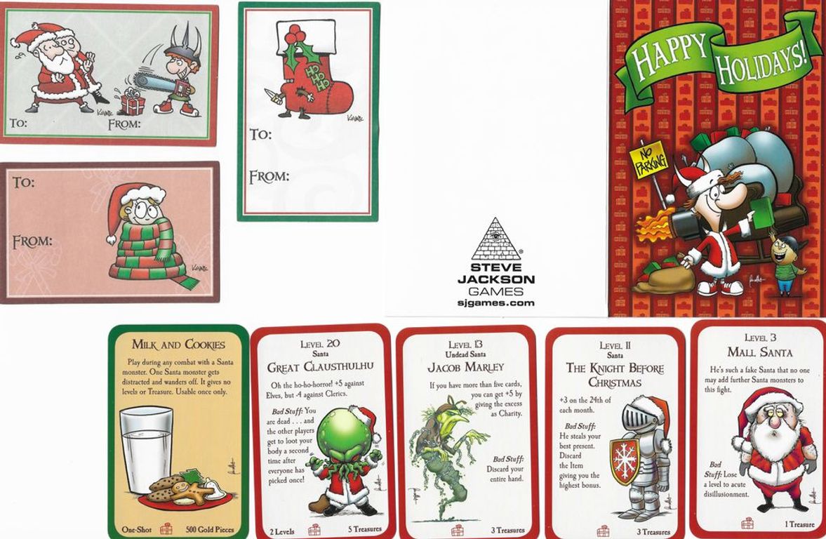 Munchkin Gift Pack cards