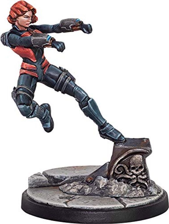 Marvel: Crisis Protocol – Hawkeye & Black Widow, Agent of S.H.I.E.L.D. miniatur