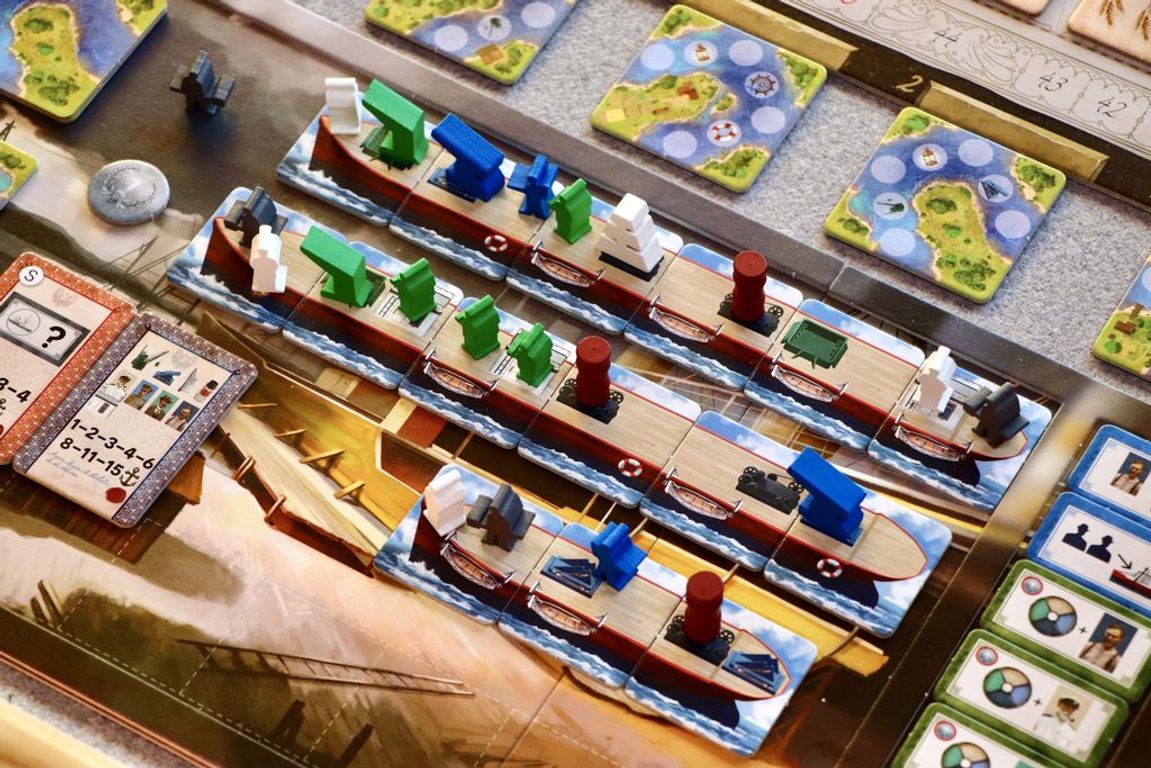 Shipyard (2nd Edition): Wooden Components partes