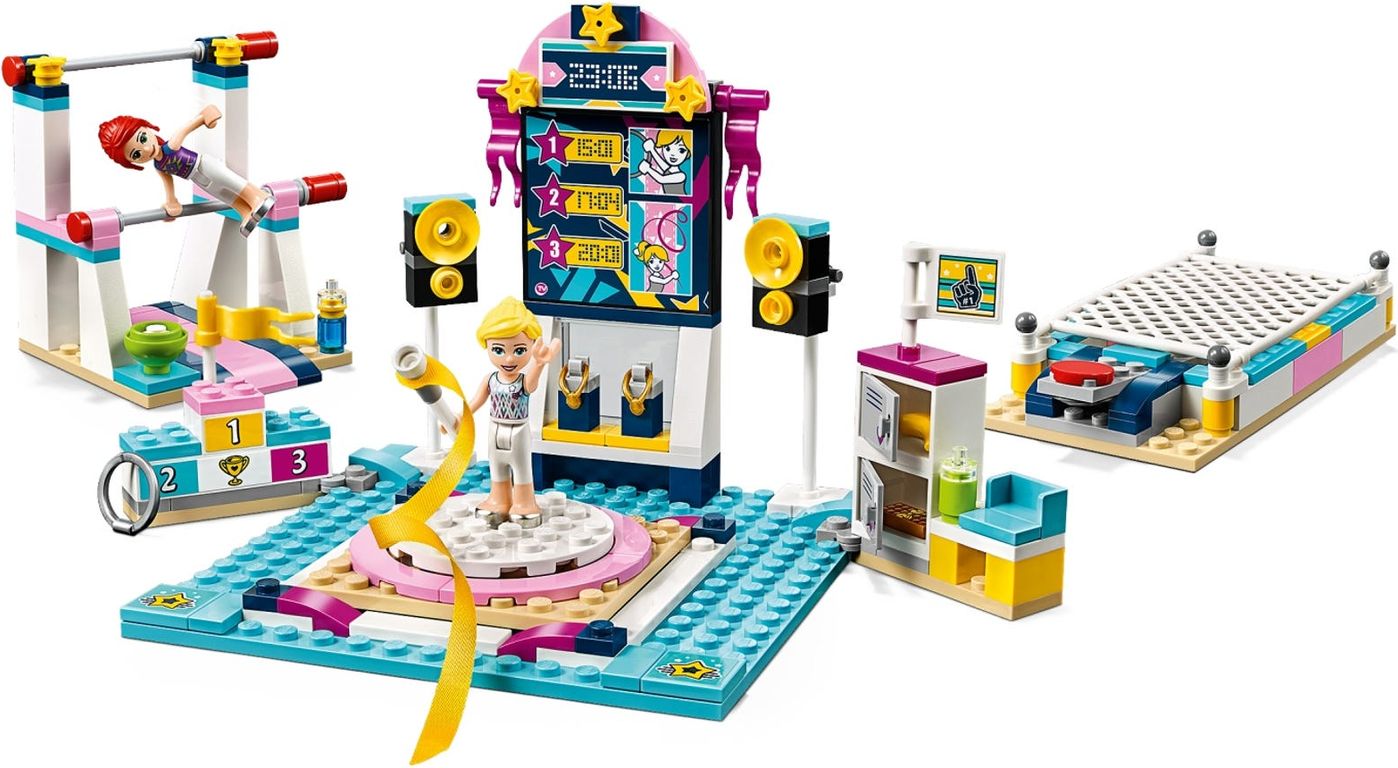 LEGO® Friends Stephanie's Gymnastics Show gameplay