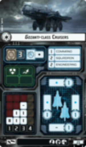Star Wars: Armada - Imperialer Angriffsträger Erweiterungspack karten