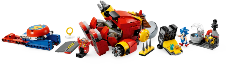 LEGO® Sonic The Hedgehog Sonic vs. Dr. Eggman's Death Egg Robot components