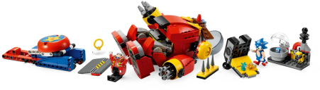 LEGO® Sonic The Hedgehog Sonic vs. Dr. Eggman's Death Egg Robot partes