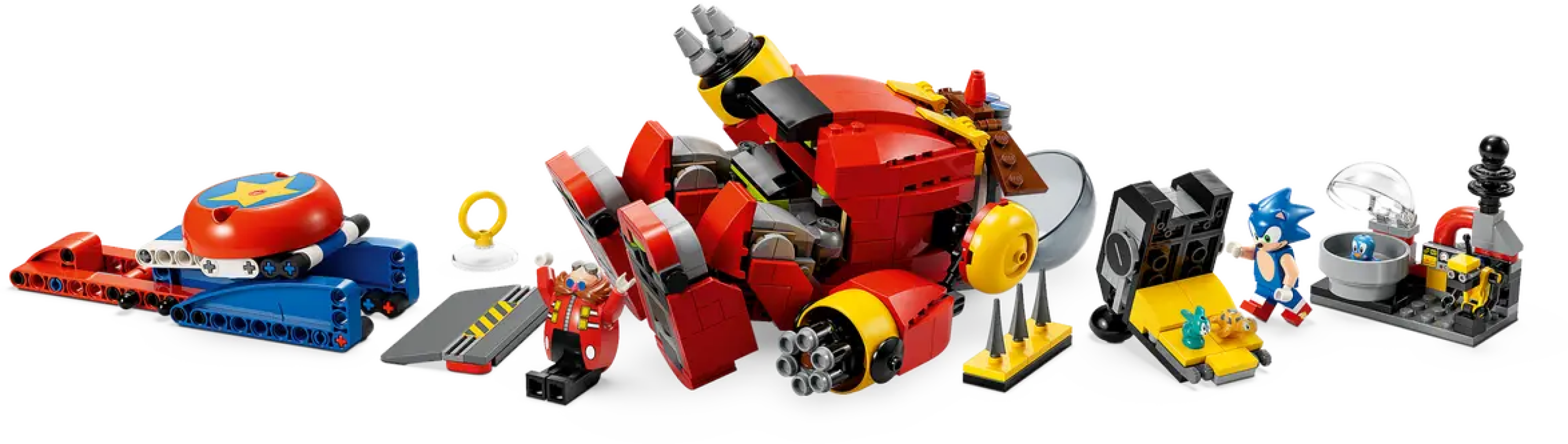 LEGO® Sonic The Hedgehog Sonic vs. Dr. Eggmans eirobot componenten