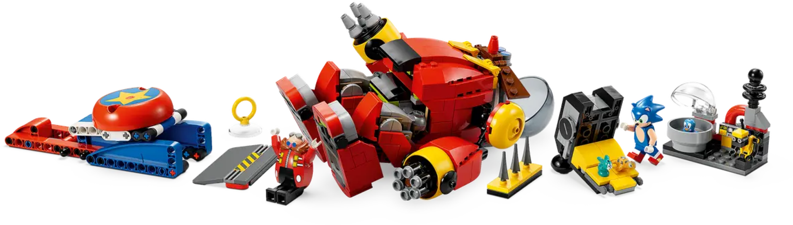 LEGO® Sonic The Hedgehog Sonic vs. Dr. Eggman's Death Egg Robot partes