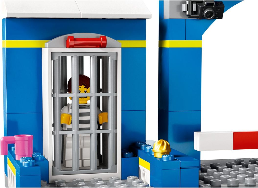 LEGO® City Achtervolging politiebureau componenten