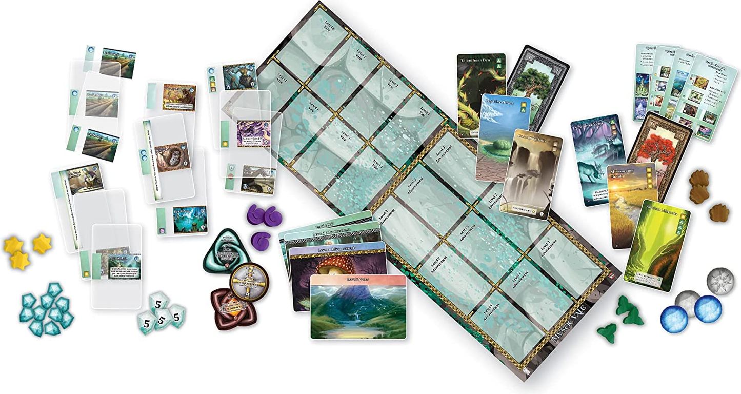 Mystic Vale: Essential Edition components