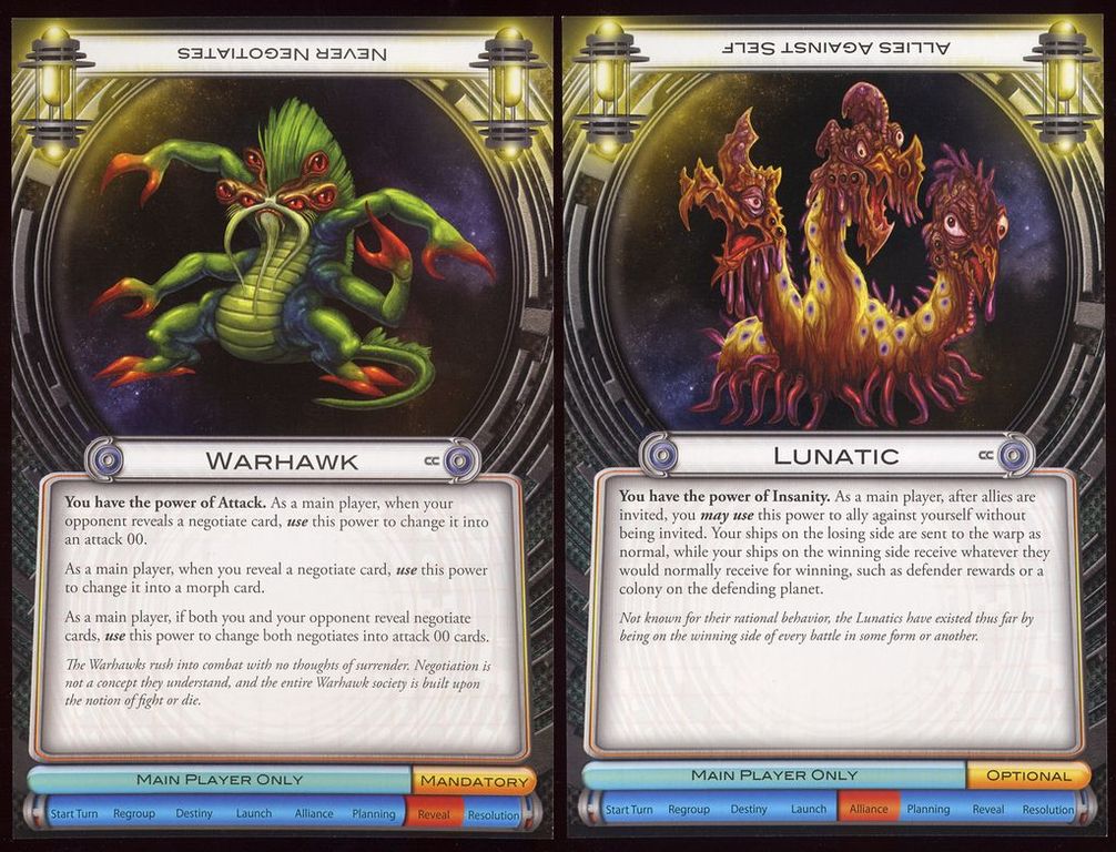 Cosmic Encounter: Cosmic Conflict cartas