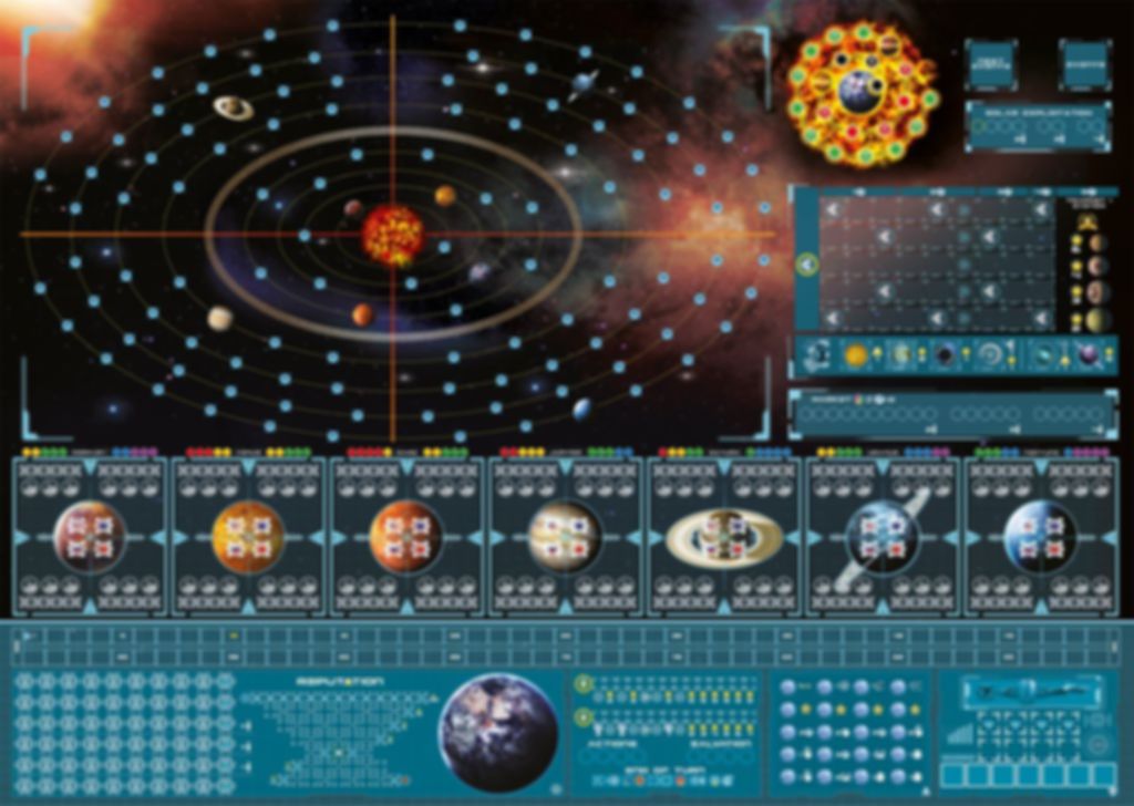 Starship Interstellar game board