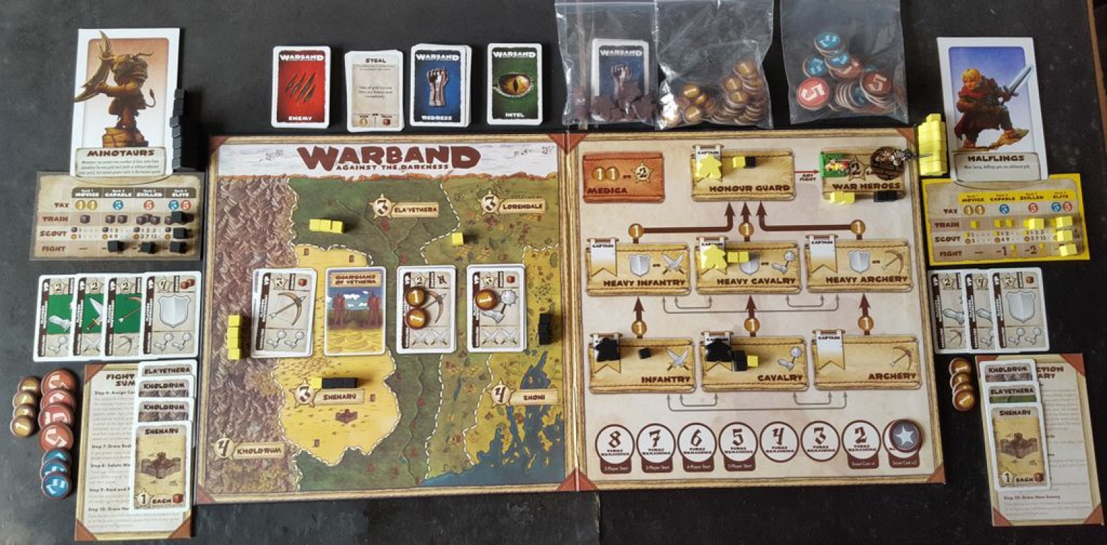 Warband: Against the Darkness partes