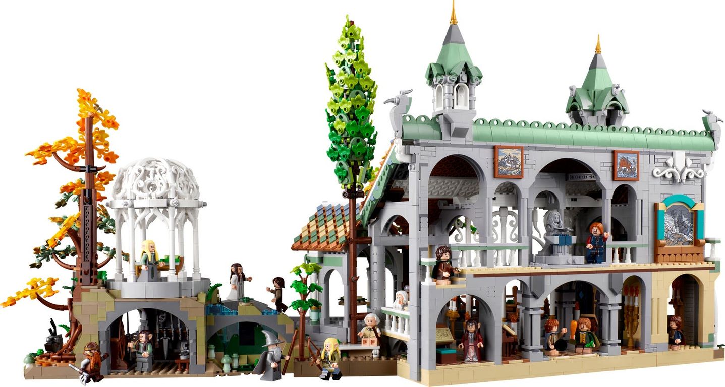 LEGO® The Lord of the Rings LE SEIGNEUR DES ANNEAUX : FONDCOMBE face arrière