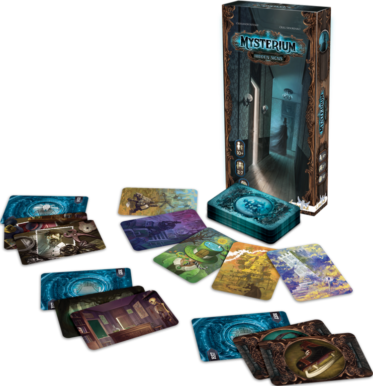 Mysterium Hidden Signs Expansion componenten