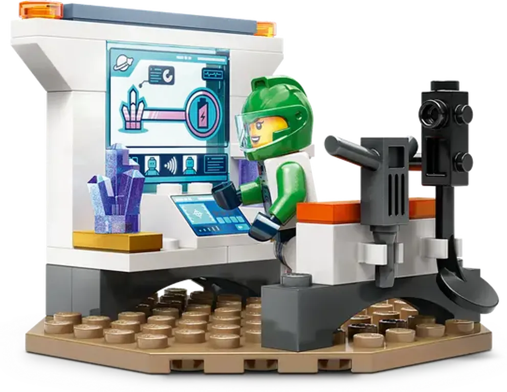 LEGO® City Ruimteschip en ontdekking van asteroïde minifiguren