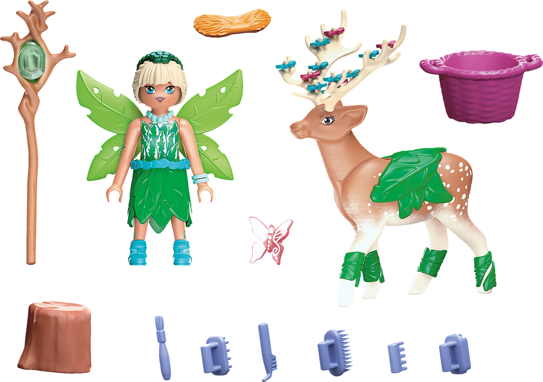 Playmobil® Ayuma Forest Fairy with Soul Animal components
