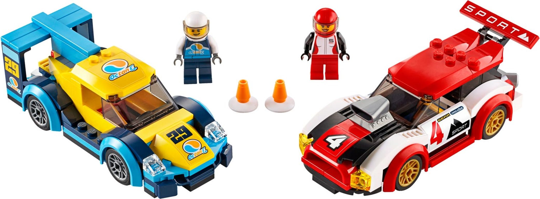 LEGO® City Racing Cars components