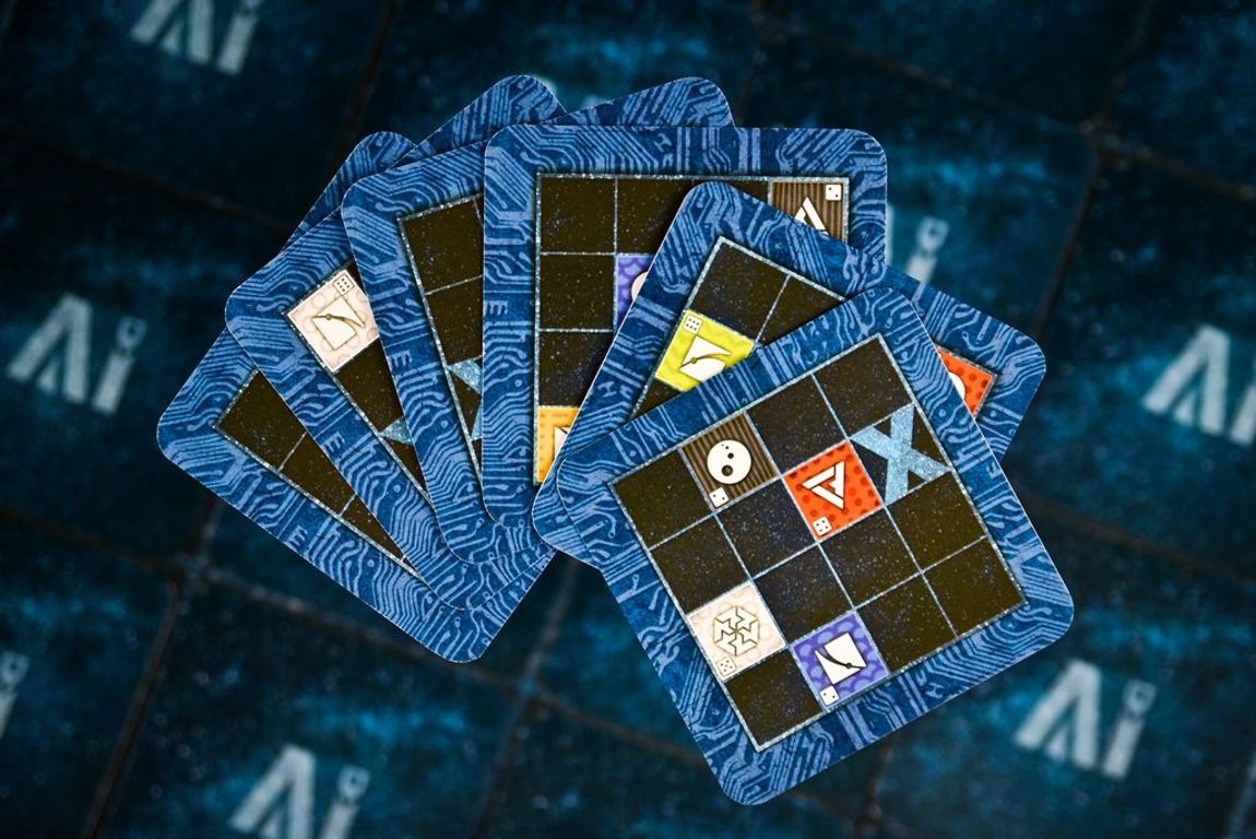 AI Space Puzzle cards