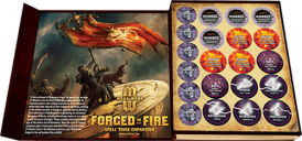 Mage Wars: Forged in Fire – Spell Tome Expansion componenten