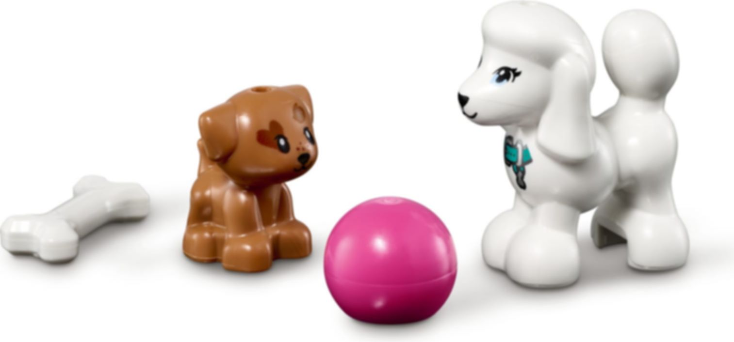 LEGO® Friends Doggy Day Care components
