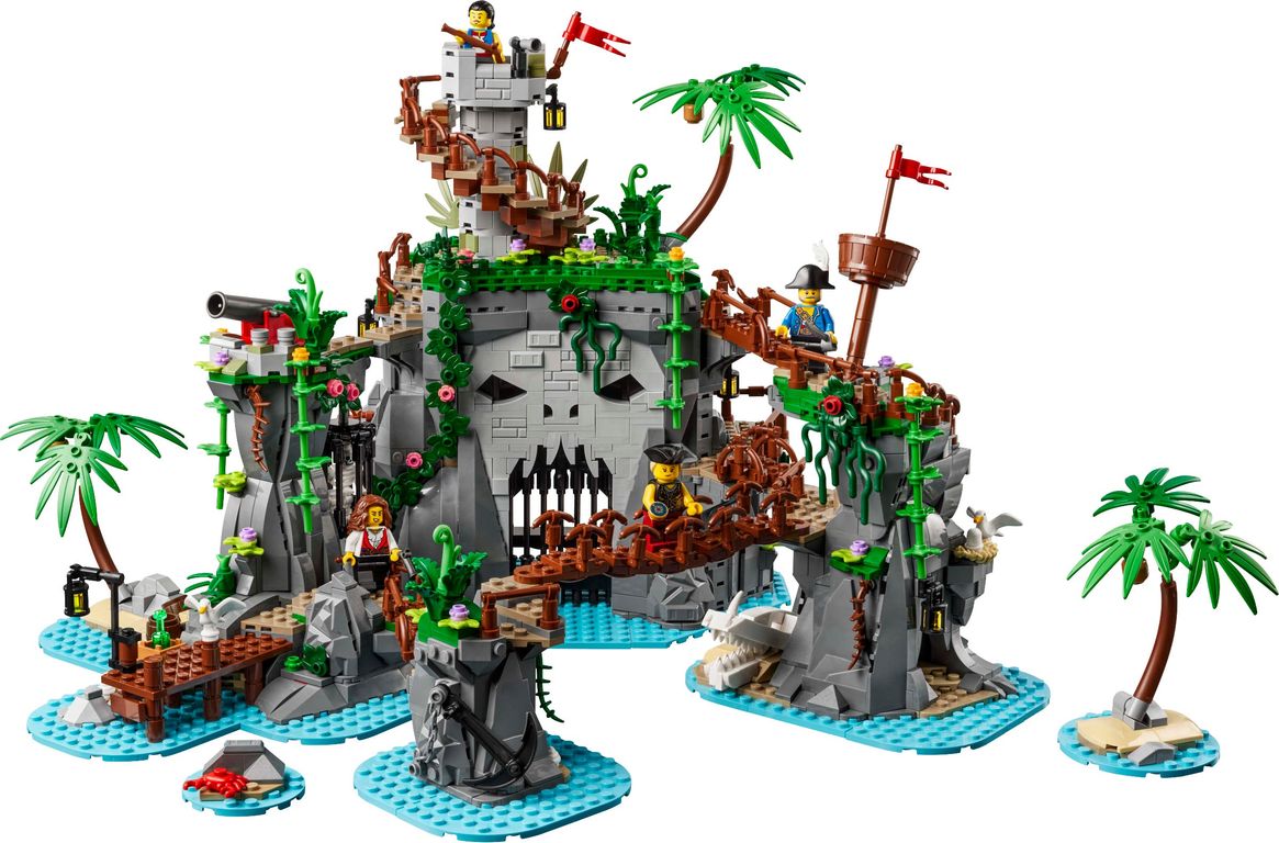 Bricklink Ominous Isle components