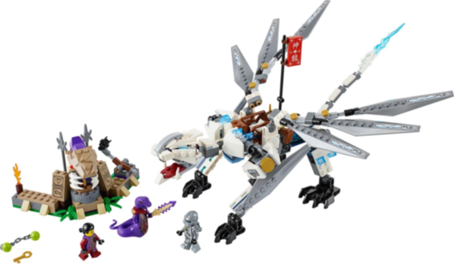 LEGO® Ninjago Dragón de Titanio partes