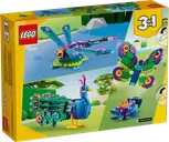 LEGO® Creator Pavo Real Exótico parte posterior de la caja