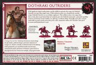 A Song of Ice & Fire: Tabletop Miniatures Game – Targaryen Dothraki Outriders rückseite der box