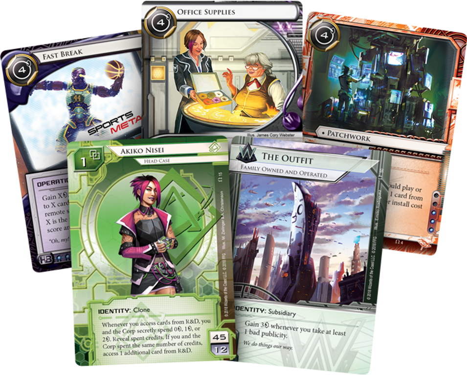 Android: Netrunner - Reign and Reverie cartas