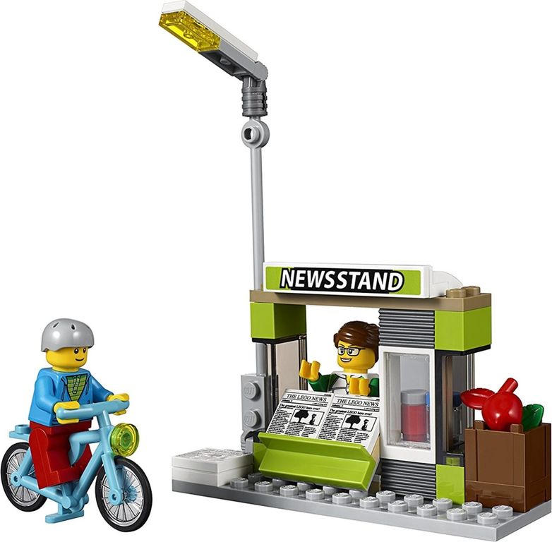 LEGO® City Bus Station components