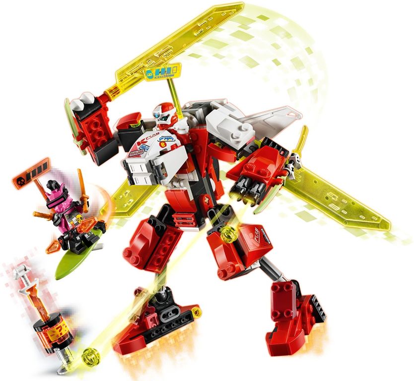 LEGO® Ninjago Kais Mech Jet spielablauf