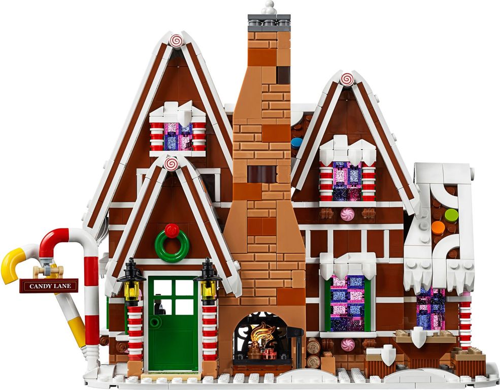 LEGO® Icons Gingerbread House components