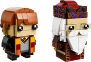 LEGO® BrickHeadz™ Ron Weasley™ & Albus Dumbledore™ components