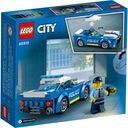 LEGO® City Politiewagen achterkant van de doos