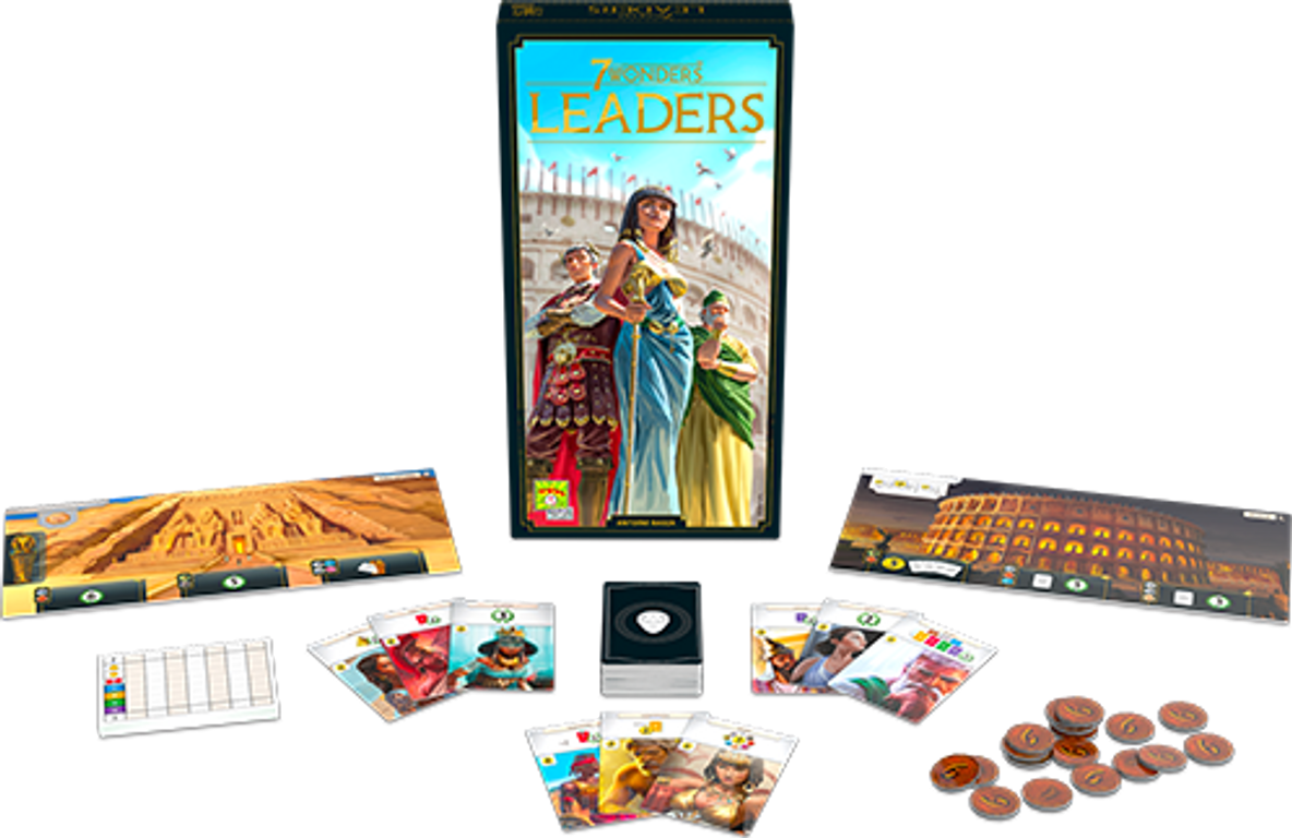 7 Wonders (Second Edition): Leaders partes