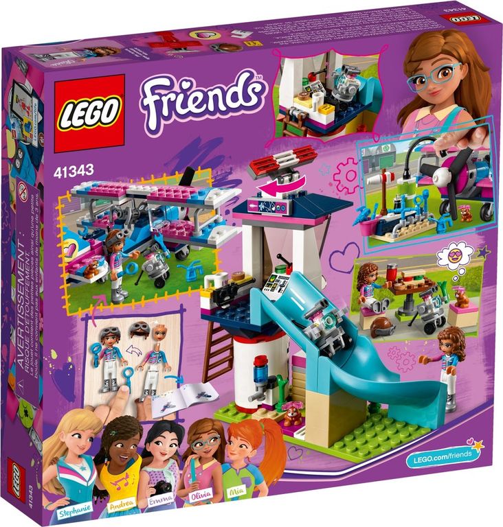 LEGO® Friends Heartlake City Airplane Tour torna a scatola