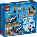 LEGO® City L'unité cynophile de la police dos de la boîte